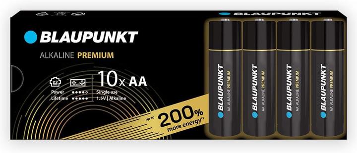 Actual product image Blaupunkt Premium Power 10x LR6 (AA) Box 8+2 (10 pcs., AA)
