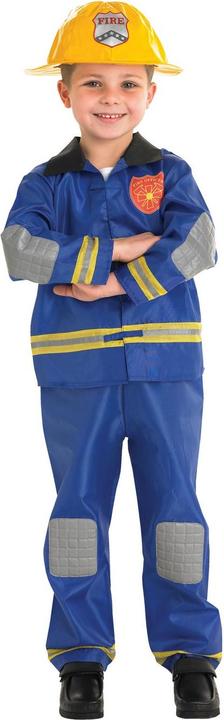 Actual product image Bristol Novelty Childrens/Kids Firefighter Costume (S)