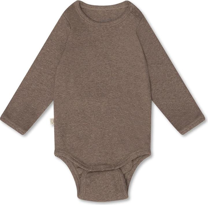 Produktbild That's mine Langarmbody Petra Braun Melange 62cm (62)