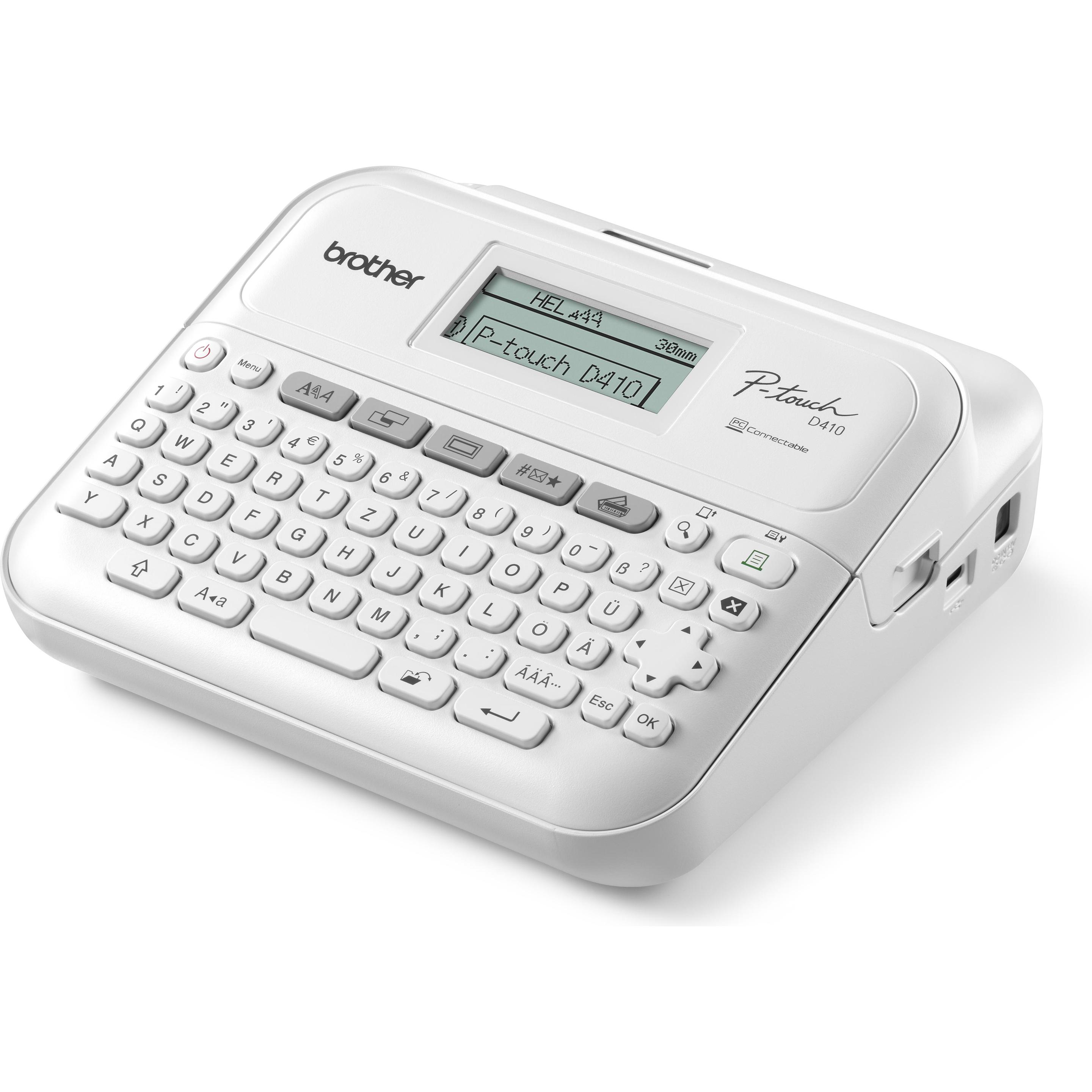 Thumbnail - Brother PT-D410, Beschriftungsgerät, Weiss