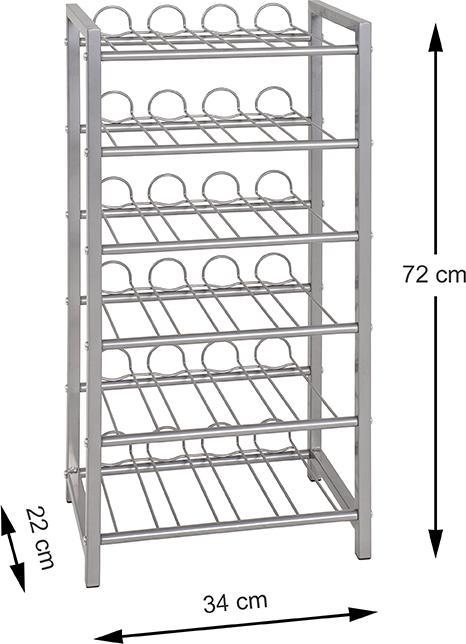 Actual product image HAKU Möbel Bottle rack (24 Fl.)