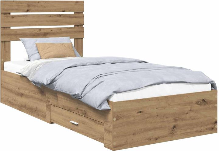 Produktbild vidaXL Aufbewahrungsbett (90 x 190 cm)