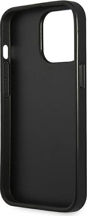 Produktbild Guess GUHCP14LPSATLG iPhone 14 Pro 6,1" srebrny/silver hardcase SaffianoTriangle Logo (Apple iPhone 14 Pro)