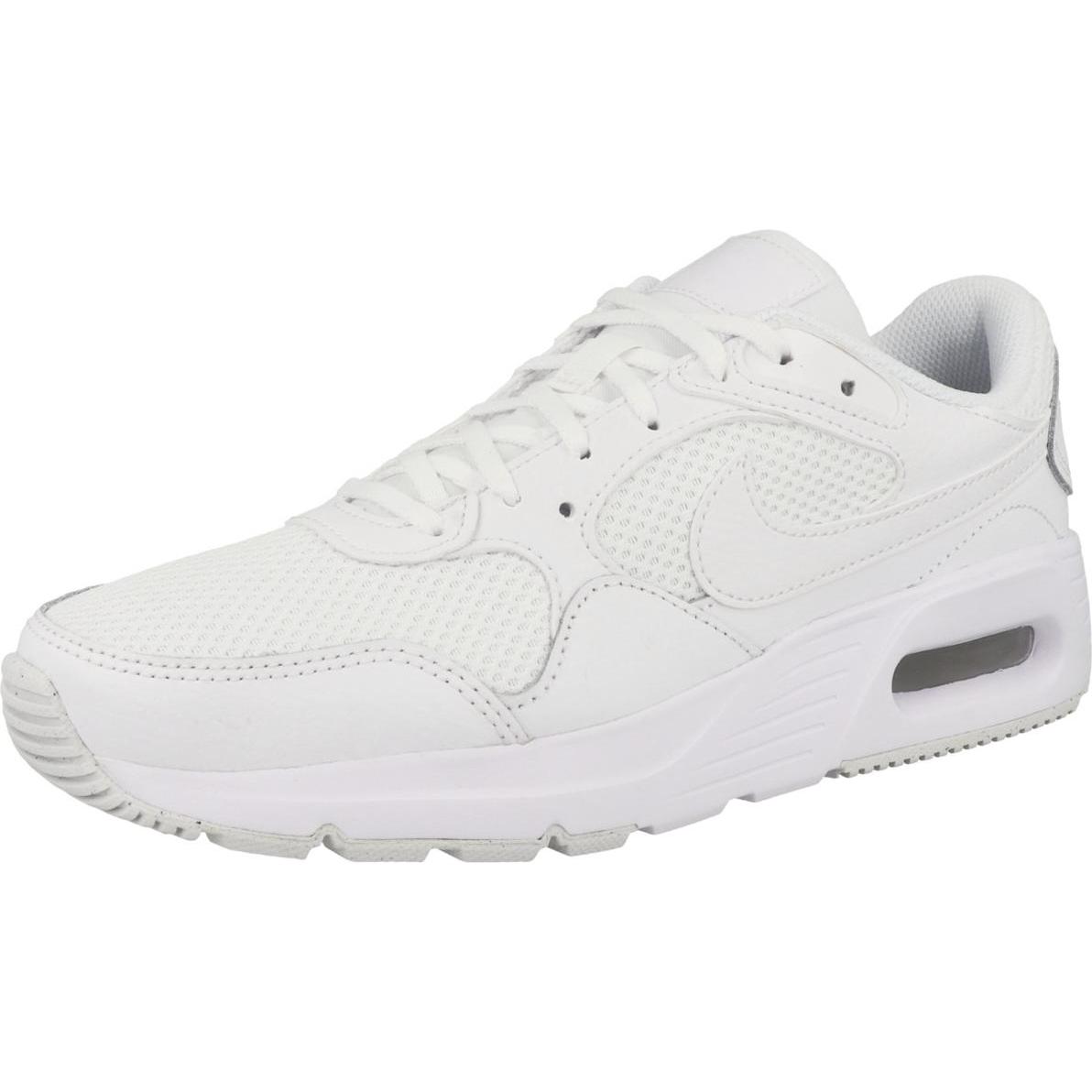 Nike, Damen, Sneaker, Air Max SC Women"s Shoes, WHITE/WHITE-WHITE-PHOTON DUST Grösse: 10, Weiss, (42)