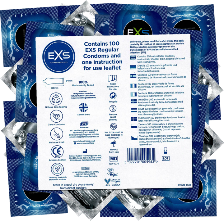 Actual product image EXS Regular (100 pcs.)