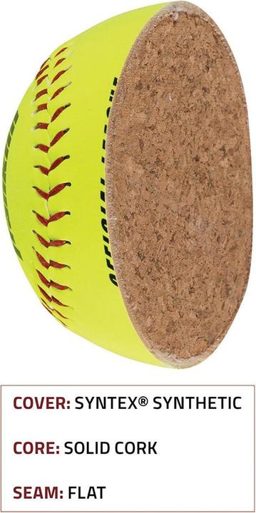 Produktbild Franklin Official League Softball - gelb OL-1000