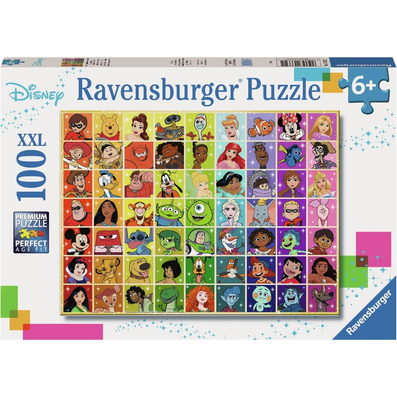 Ravensburger Disney Collage Puzzle, 100 Teile (100 Teile)