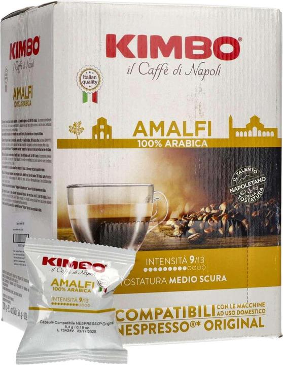 Actual product image Kimbo Amalfi (50 x Port.)