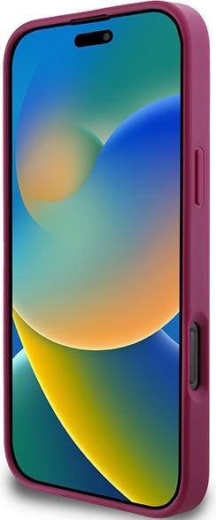 Immagine prodotto Guess GUHCP16LHG4SGU Custodia rigida iPhone 16 Pro 6.3" viola/viola Glitter Script Big 4G