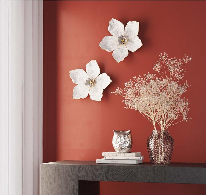 Actual product image Kare Design Wall Decoration Orchid White 25cm (24 x 25 cm)