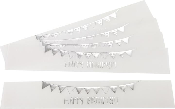 Produktbild Ursus Transparentpapier Banderole silber