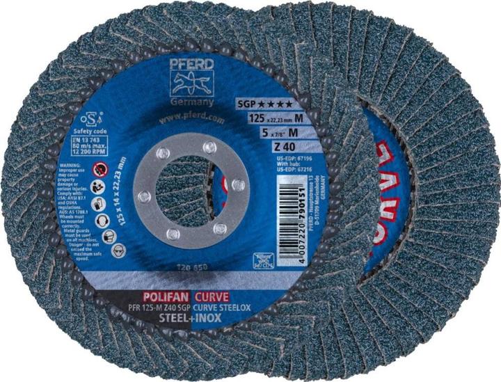 Produktbild Pferd Fächerschleifscheibe (40)