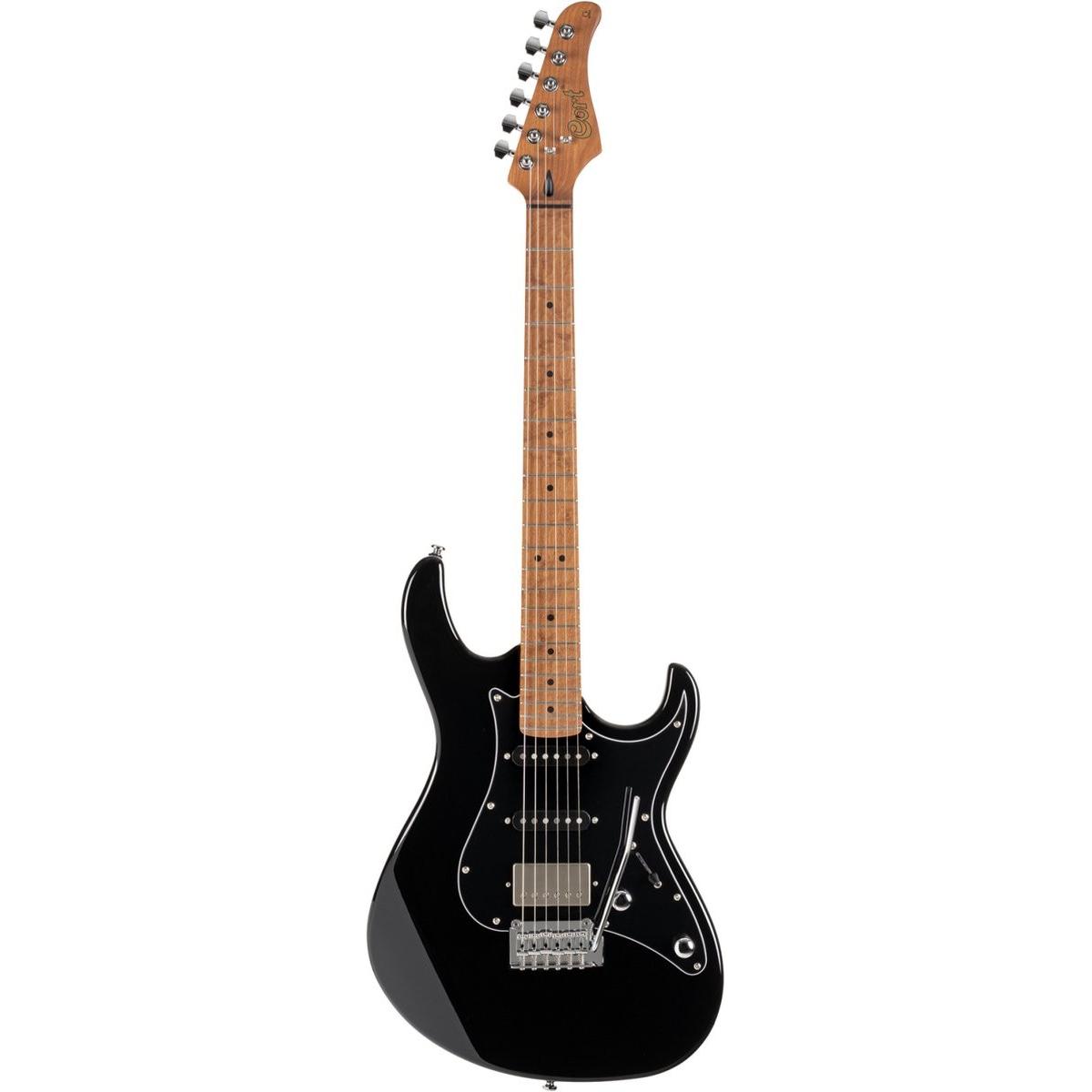Cort Guitars Cort G250 SE Black (E-Gitarre, Basswood (Korpus), Gerösteter Ahorn (Griffbrett), Gerösteter Ahorn (Hals)) (G250SEBK-U)