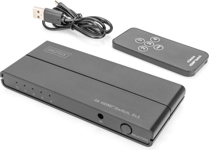 Produktbild Digitus 4K HDMI Switch, 4x1