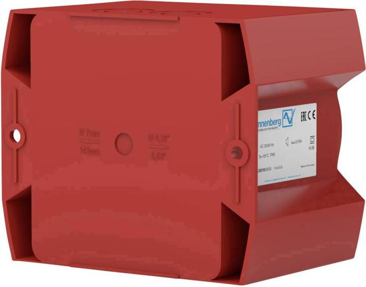 Actual product image Pfannenberg PFANNENB PA 5 10-57DC Acoustic transducer PA 5,24DC,107dB,IP66,NEMA4/4 PA51057DC