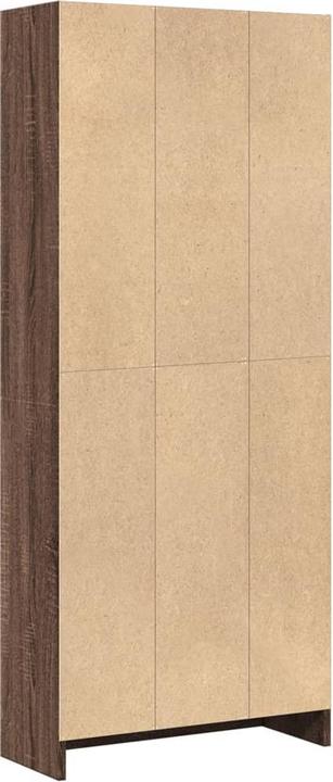 Image du produit vidaXL Bücherregal Regal Standregal Büroregal Aktenregal Braun Eichen-Optik (60 x 24 x 143 cm)