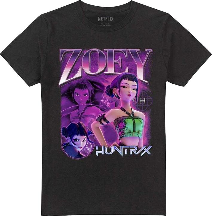 Immagine prodotto K-Pop Demon Hunters Huntr/X Maglietta Zoey Bootleg Adulto Unisex (5XL)