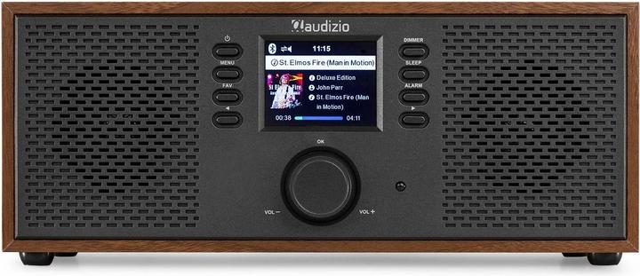 Produktbild Audizio Internet Radio Rimini Holzoptik (Internetradio, Bluetooth)