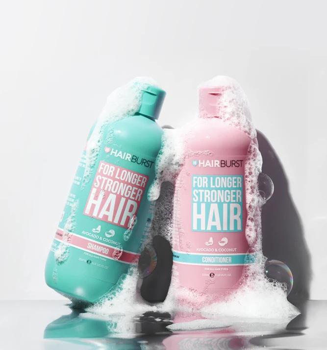 Actual product image Hairburst Shampoo & Conditioner for Longer & Stronger Hair 2 x 350 ml (350 ml)