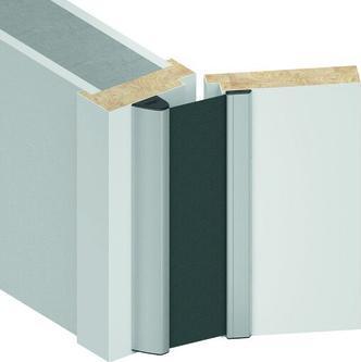 Actual product image Athmer Finger protection profile NR-32 UniSafe Length 1925 mm Opposite hinge side silver anodised Colour
