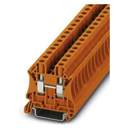 Phoenix Contact Arancia Morsettiera Passante Ut 6 Og Arancione 50 Pz., Cavo + Spina Elettrica,