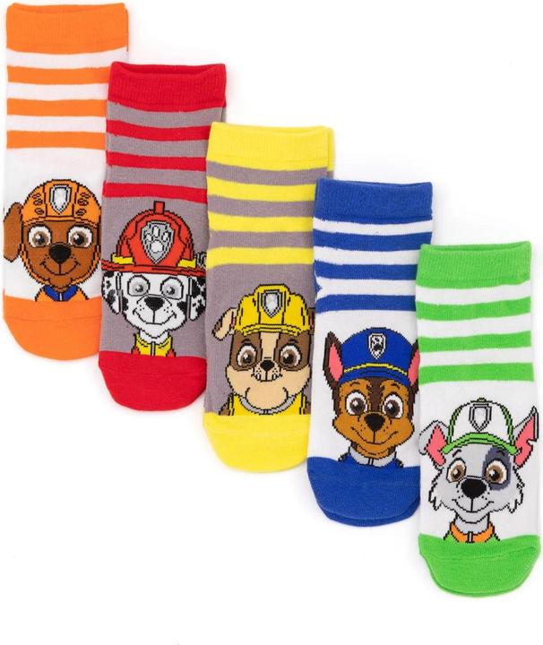 Immagine prodotto Paw Patrol Calzini per bambini/ragazzi (confezione da 5) (Confezione da 5 pezzi, 27 - 31)