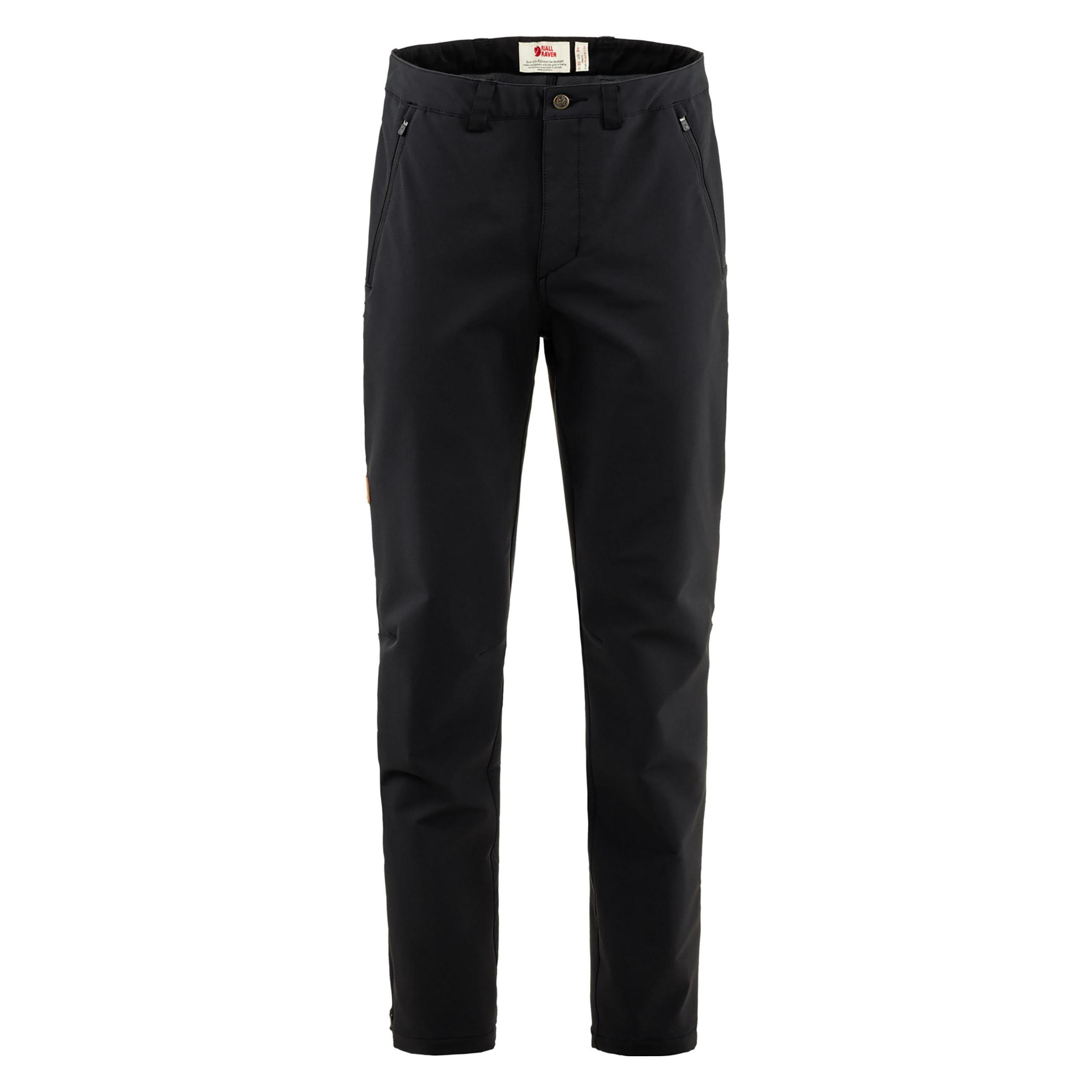 Fjällräven, Mannen, Buitenbroek, Abisko Winter Stretch Broek (52), Zwart