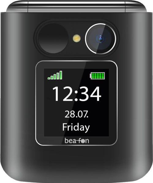 Produktbild Bea-Fon Fold10 LTE schwarz-silber (2.20", 0.30 Mpx)