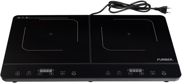 Produktbild Furber Doppel-Induktionskochplatte