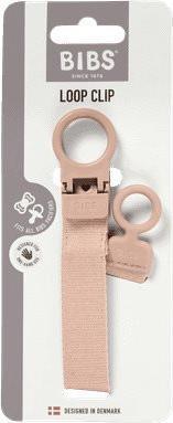 Produktbild Bibs Pacifier Clip Loop Blush