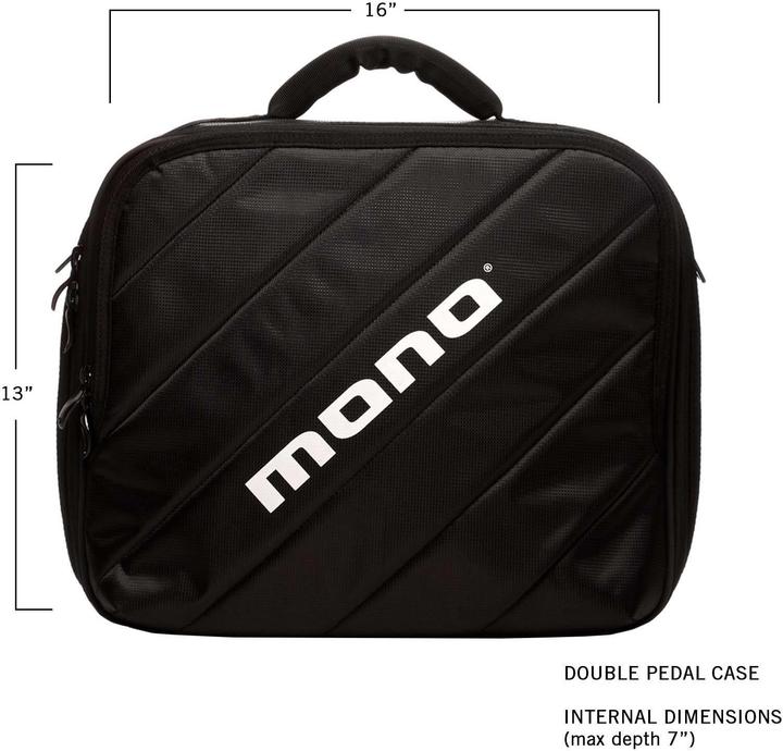 Actual product image mono M80-DP Single/Double Pedal Bag