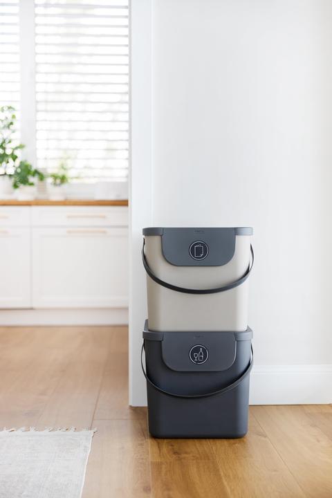 Immagine prodotto Rotho Albula 40 l contenitore per la raccolta differenziata, grigio (40 l)
