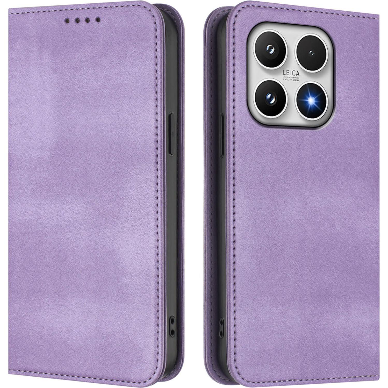 Cover-Discount Xiaomi 17 - Vintage Flip Case (Xiaomi 17), Cover smartphone, Viola