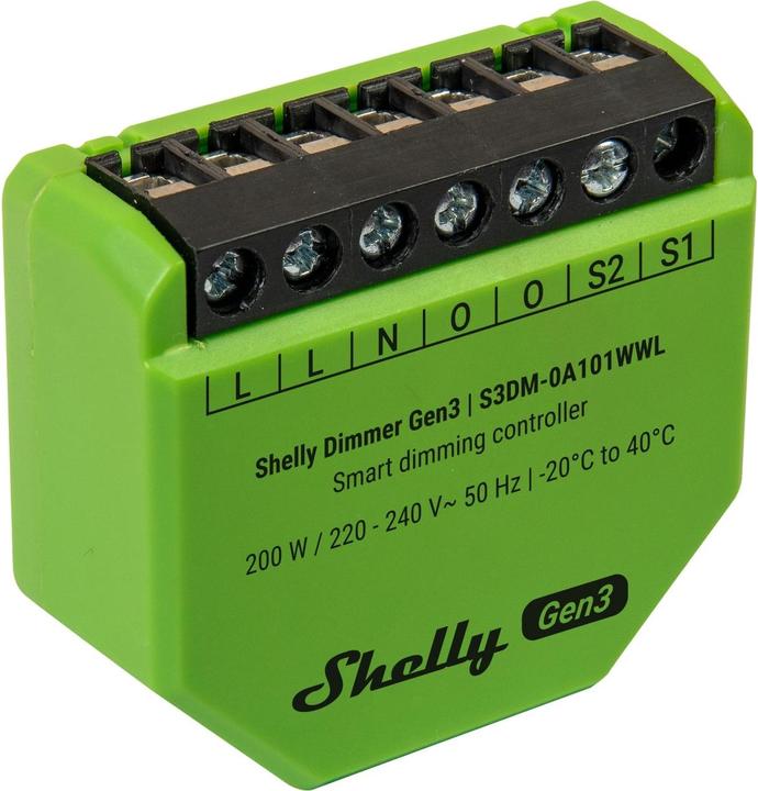 Shelly Unterputz-Dimmer Gen3 (Actionneur de variateur)