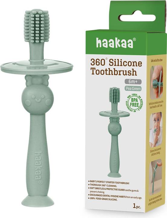 Actual product image Haakaa Zahnbürste 360° (Soft, 1 x)