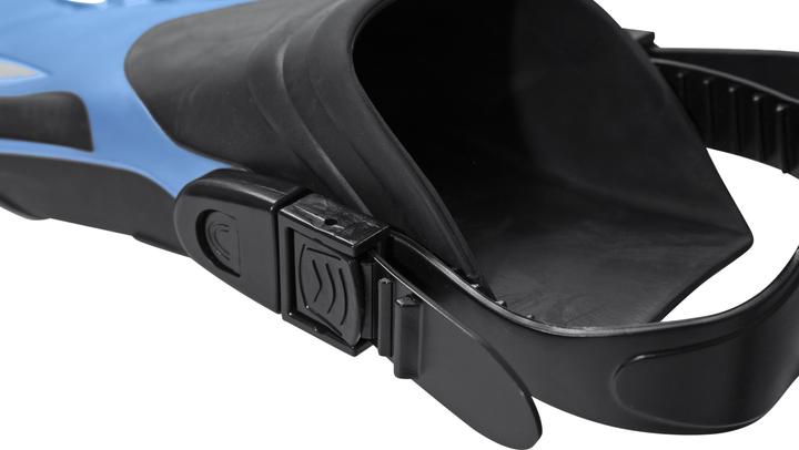 Actual product image Bestway Hydro-Pro BlackSea Snorkel & Fin Set, Adult, Half face mask, Tempered glass, Assorted colour