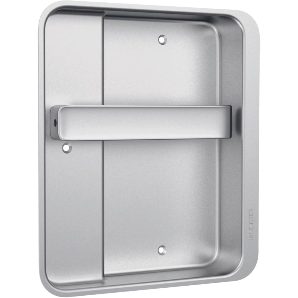 Heusser, Türgriff + Fenstergriff, Einlass-Flachdrücker Serie 9 (Türgriff)