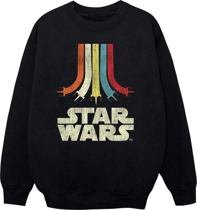 Immagine prodotto Star Wars Felpa Arcobaleno Ragazze (128)