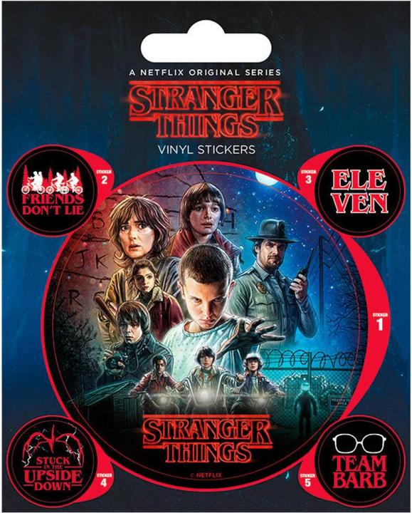 Image du produit Pyramid STRANGER THINGS - One Sheet - Stickers en vinyle