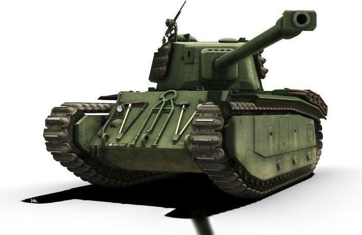 Actual product image Planet Models ARL-44 'The Last French Heavy Tank