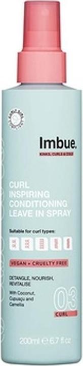 Immagine prodotto Imbue Curl Inspiring Conditioning Leave In Spray 200g - Vegano e compatibile con il metodo Curly Girl