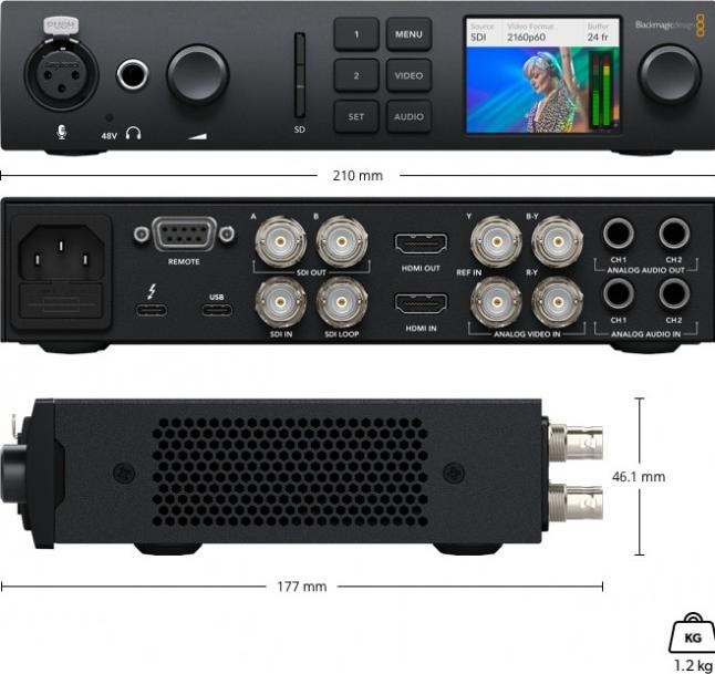 Immagine prodotto Blackmagic Ultrastudio Mini 4K (Windows, Mac)