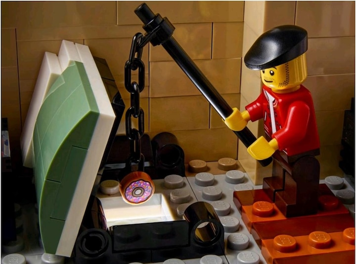 Image du produit LEGO Le Commissariat de police (10278, LEGO Creator Expert, LEGO difficiles à trouver)