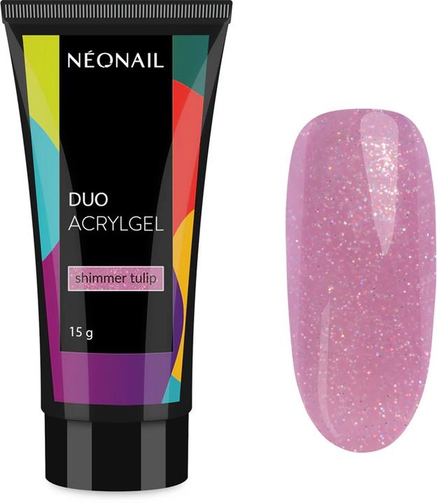 Produktbild Neonail Duo Acrylgel Shimmer Tulip Polygel for Gel Nails (Kunstnägel, Shimmer Tulip)