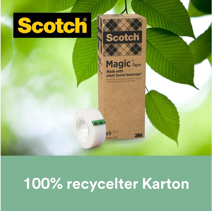 Produktbild Scotch Magic Klebeband Greener Choice (19 mm)