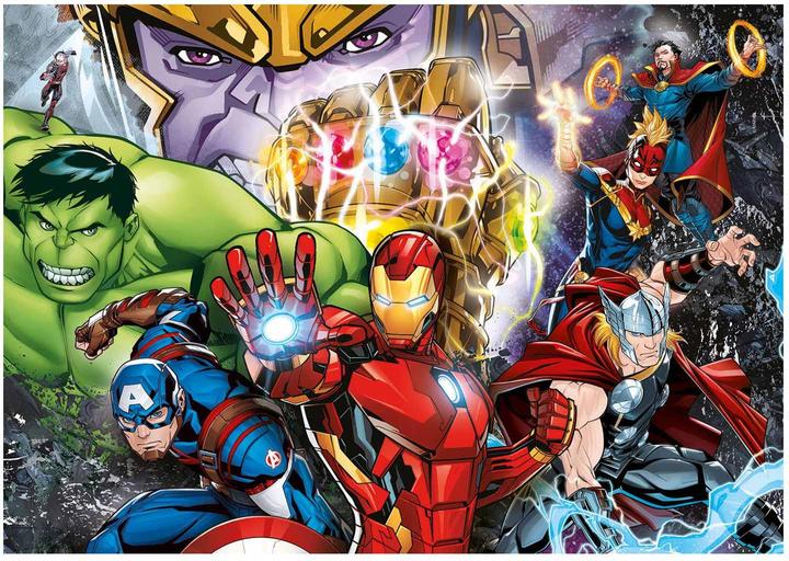 Image du produit Clementoni Brillant super-héros Marvel (104 pièces)