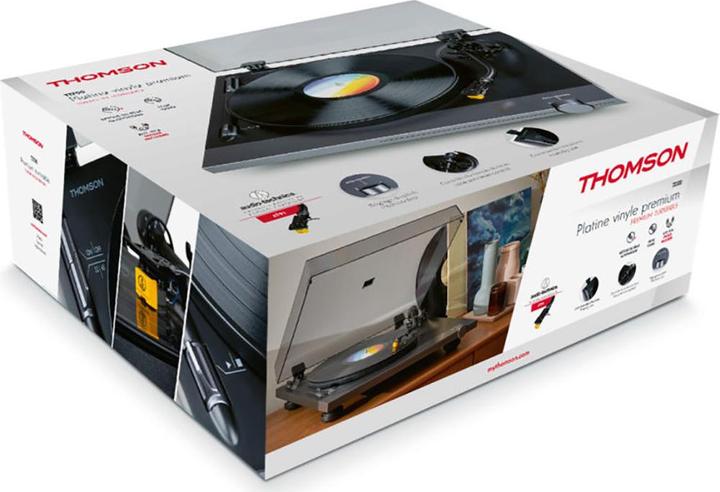 Produktbild Thomson TT700 Plattenspieler schwarz (Halbautomatisch)