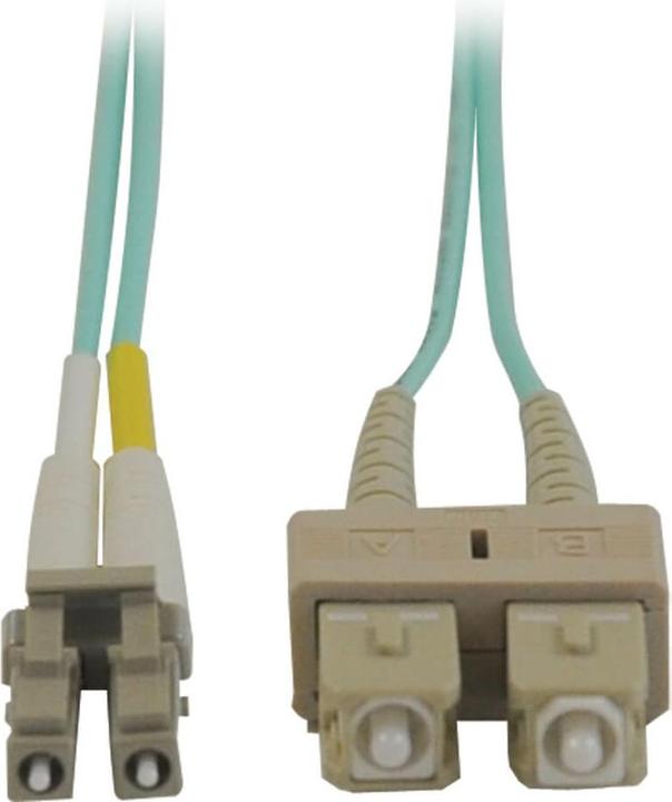 Produktbild Eaton 10Gb Duplex Multimode 50/125 OM3 LSZH Fiber Patch Cable LC/SC - Aqua 5M 16ft. (5 m)