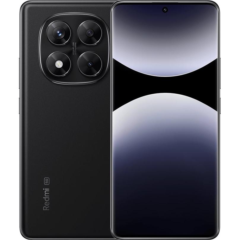 Xiaomi Redmi Note 14 Pro 5G (512 GB, Midnight Black, 6.67", Dual SIM, 5G), Smartphone, Schwarz