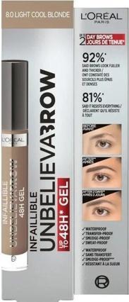 Produktbild L'Oréal Paris Unbelieva Brow (8.0 Light Cool Blonde)